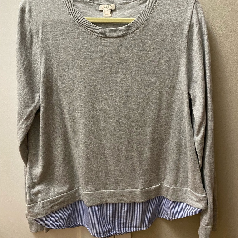J.Crew crewneck sweater. Size XL.
